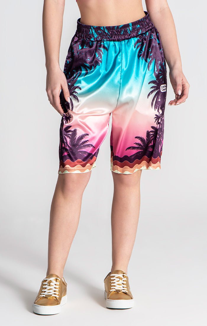 MULTICOLOR TROPICANA SHORTS - Drakkar shop