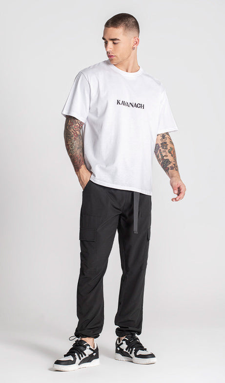 White Break Boxy Tee