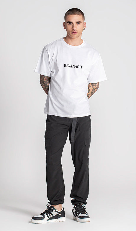 White Break Boxy Tee