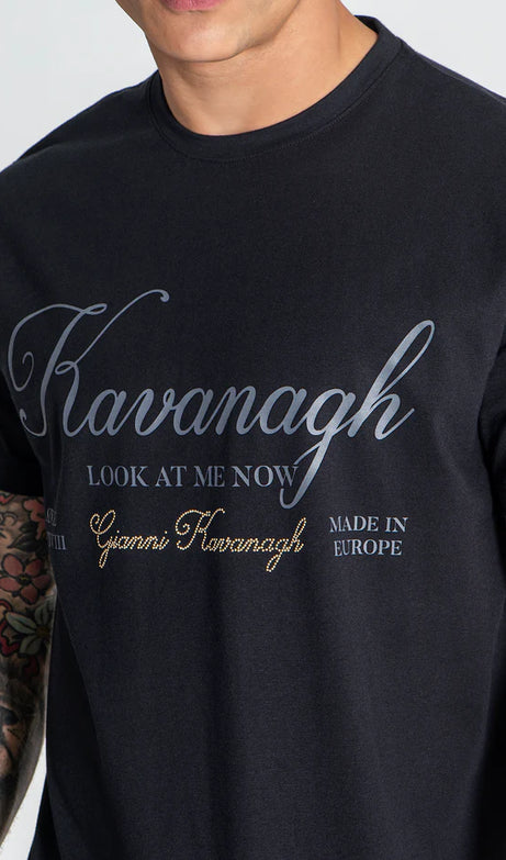 Black Showstopper Diamond Tee