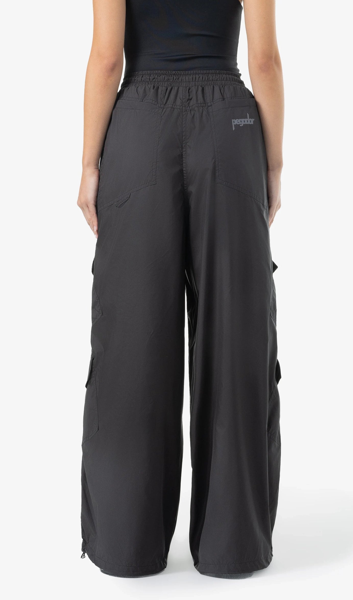 Nelly Cargo Tracksuit Pants Black