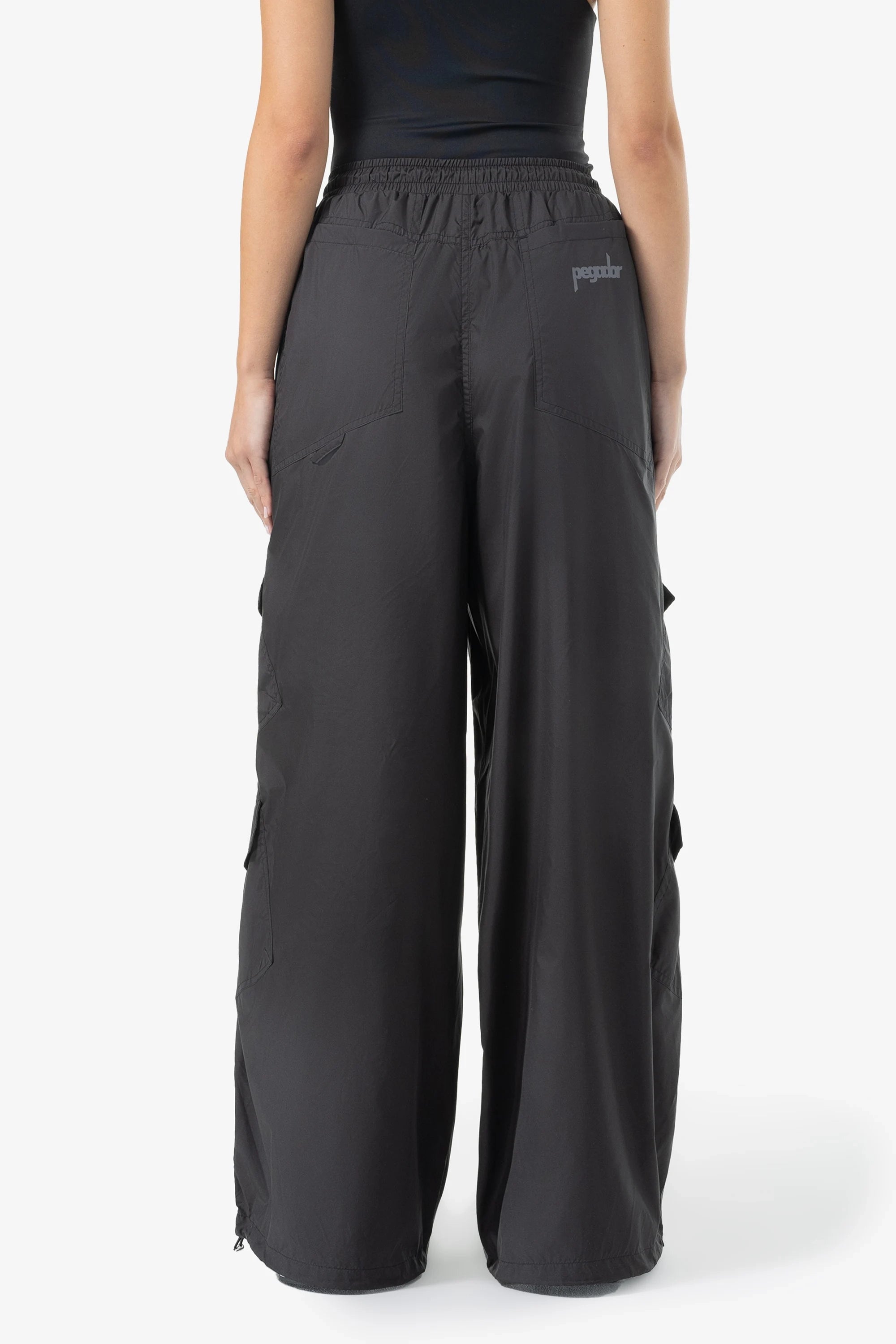 Nelly Cargo Tracksuit Pants Black