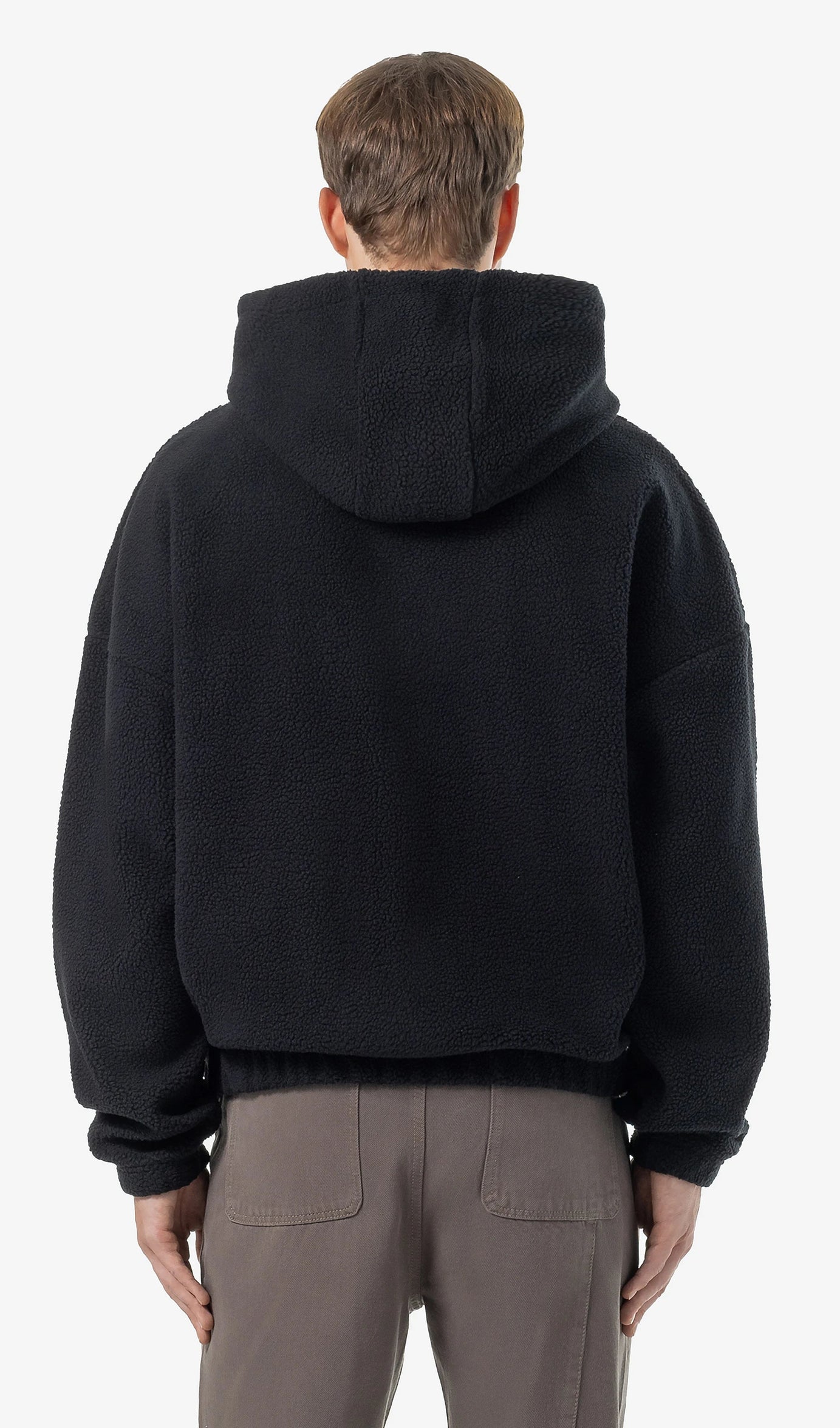 Baye Boxy Fleece Hoodie Black
