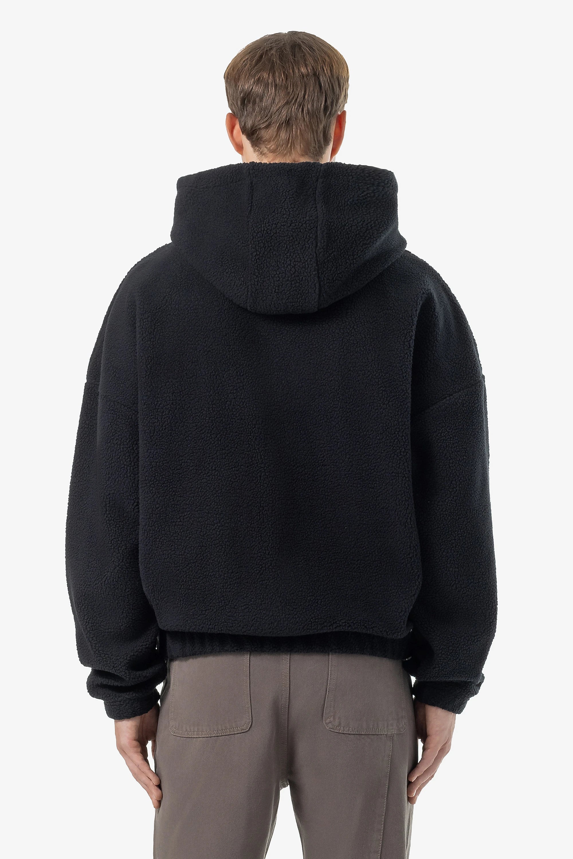Baye Boxy Fleece Hoodie Black