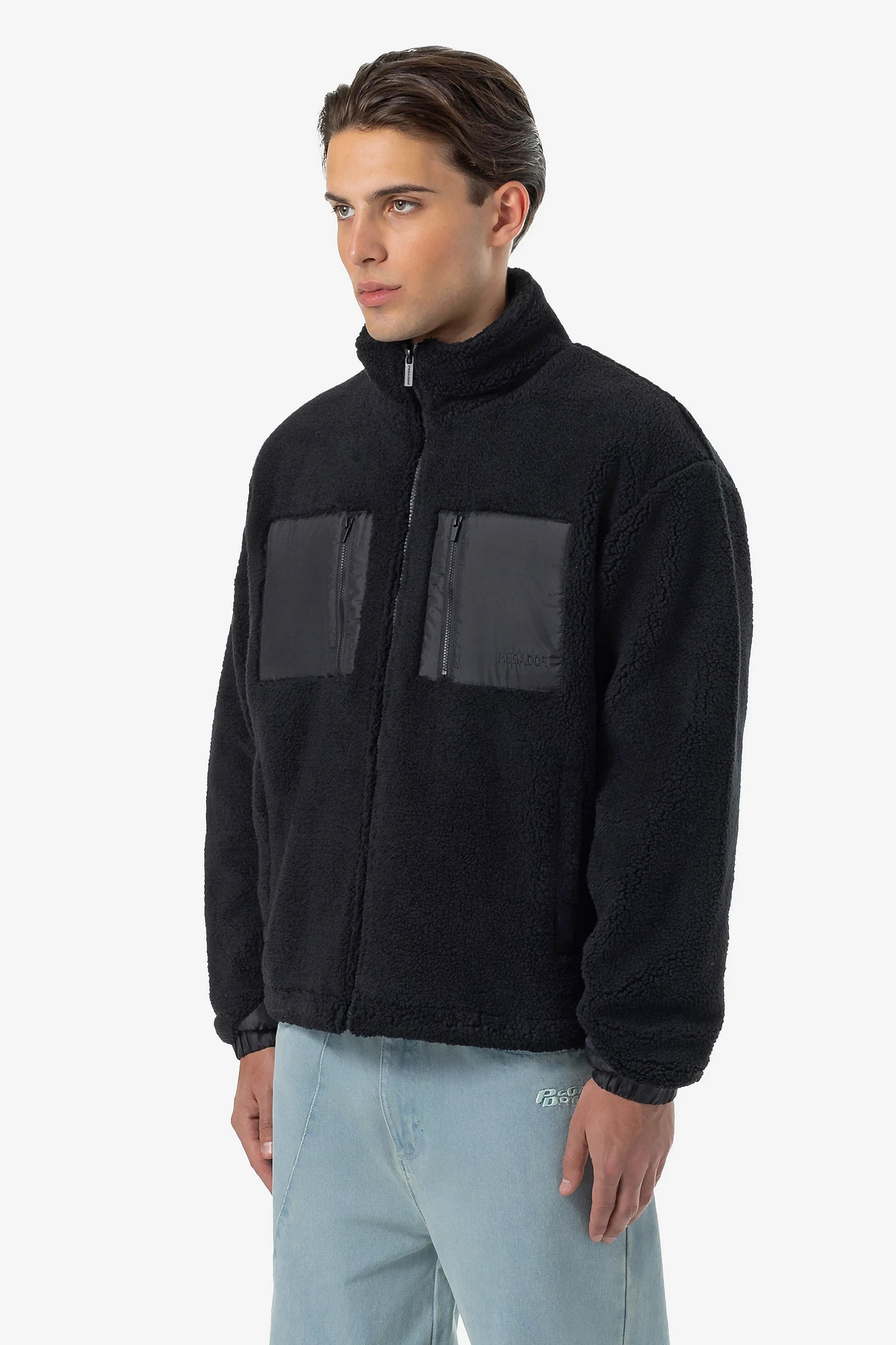 Archer Teddy Jacket Black