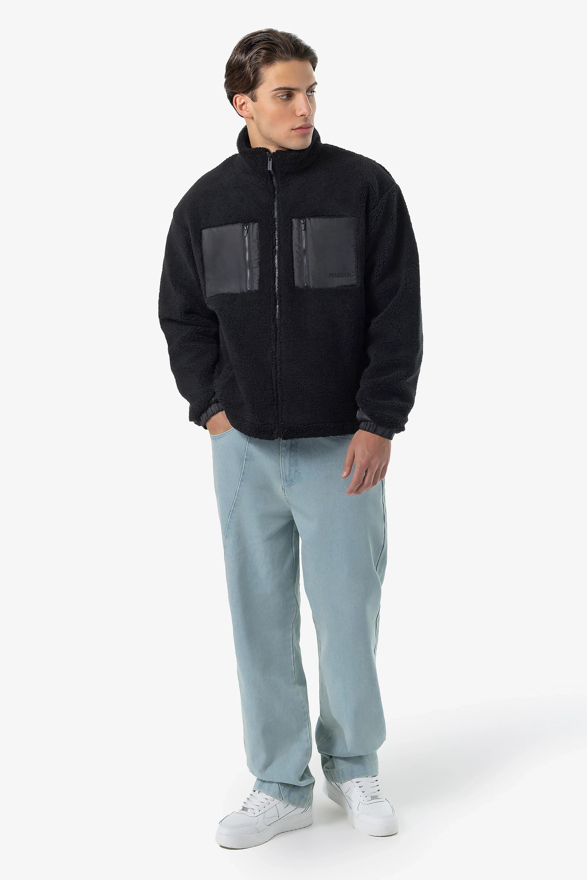 Archer Teddy Jacket Black