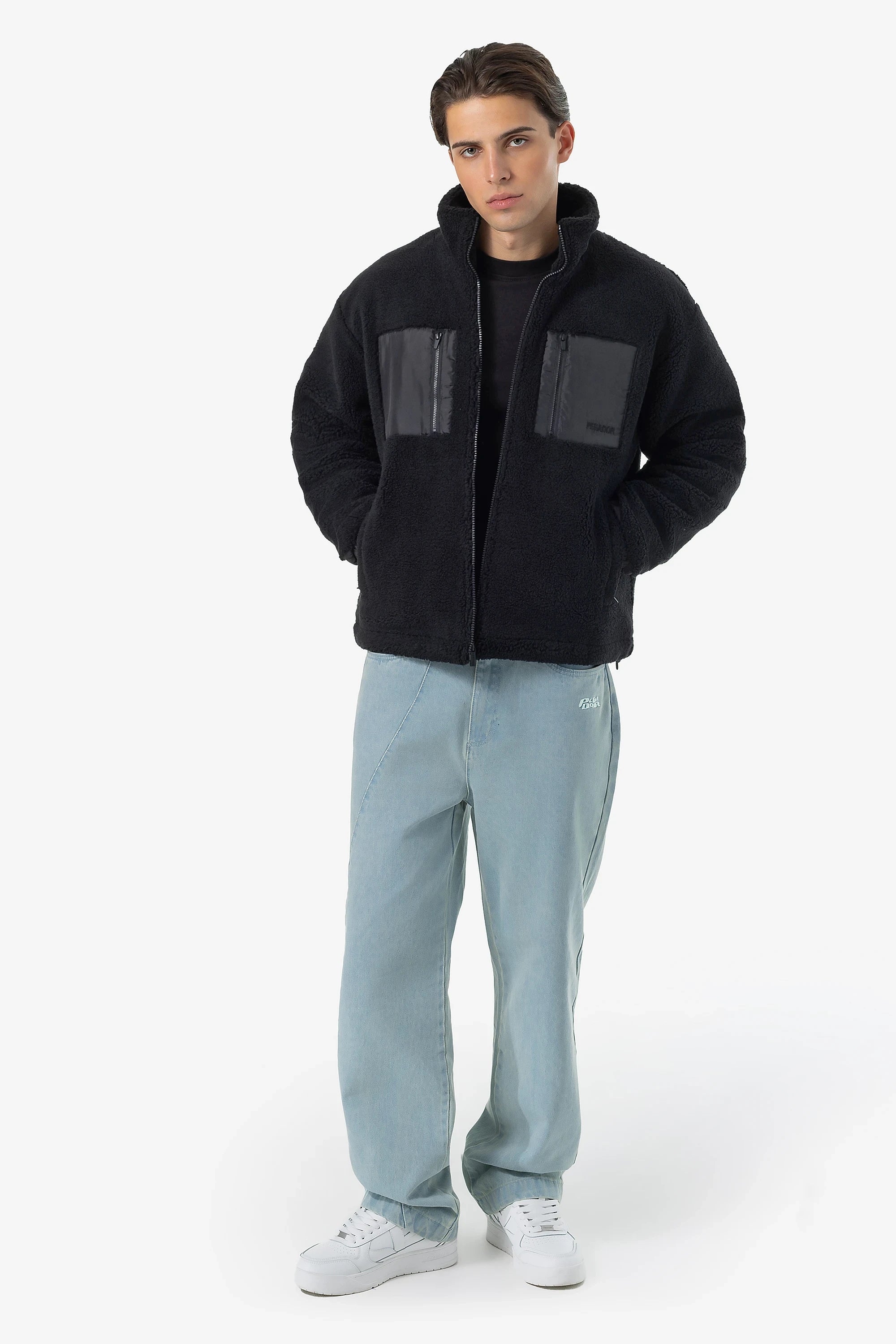 Archer Teddy Jacket Black