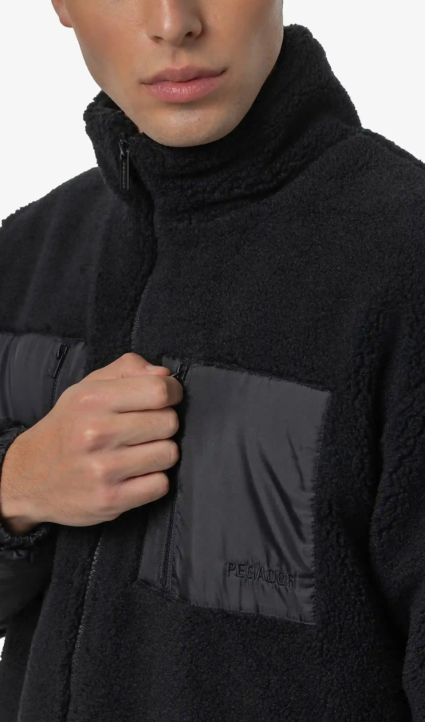 Archer Teddy Jacket Black