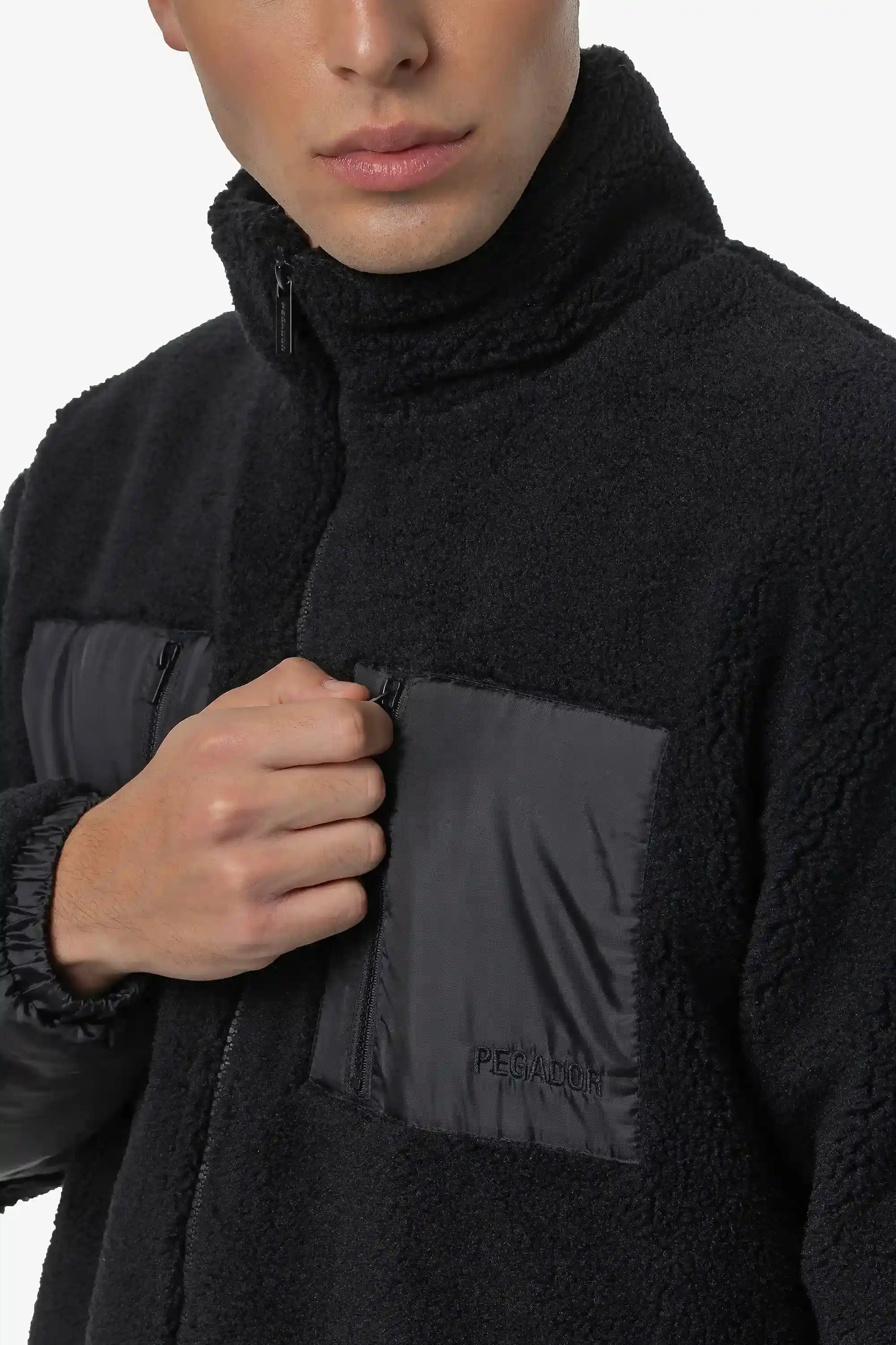 Archer Teddy Jacket Black