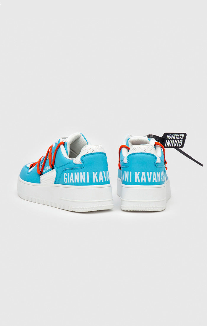 BLUE WRAPPED SNEAKERS