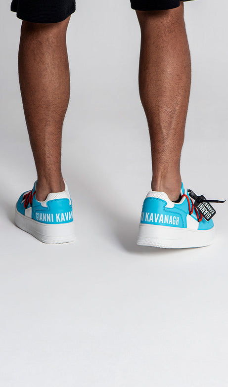BLUE WRAPPED SNEAKERS