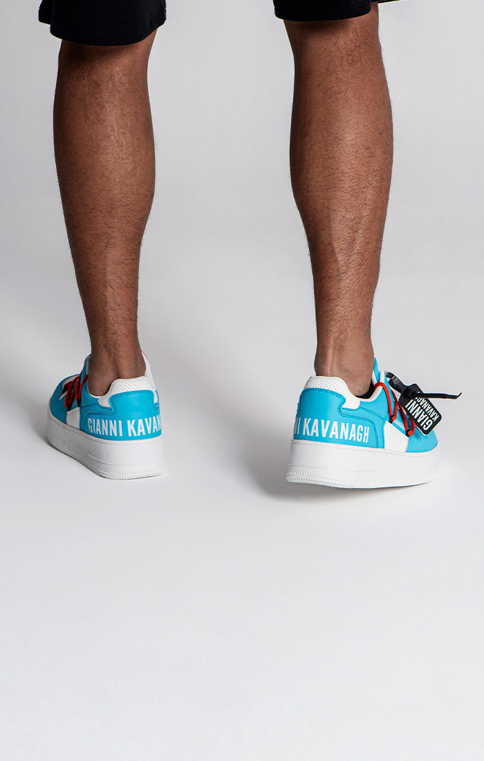 BLUE WRAPPED SNEAKERS
