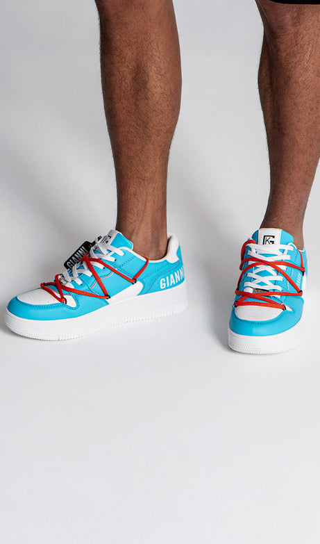 BLUE WRAPPED SNEAKERS