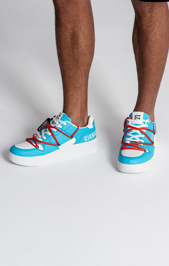 BLUE WRAPPED SNEAKERS