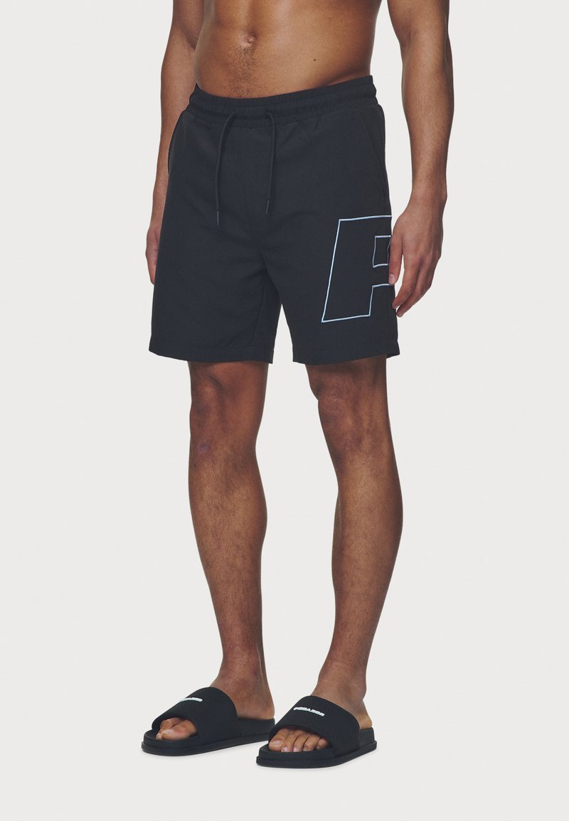 Logo Swim Shorts Black