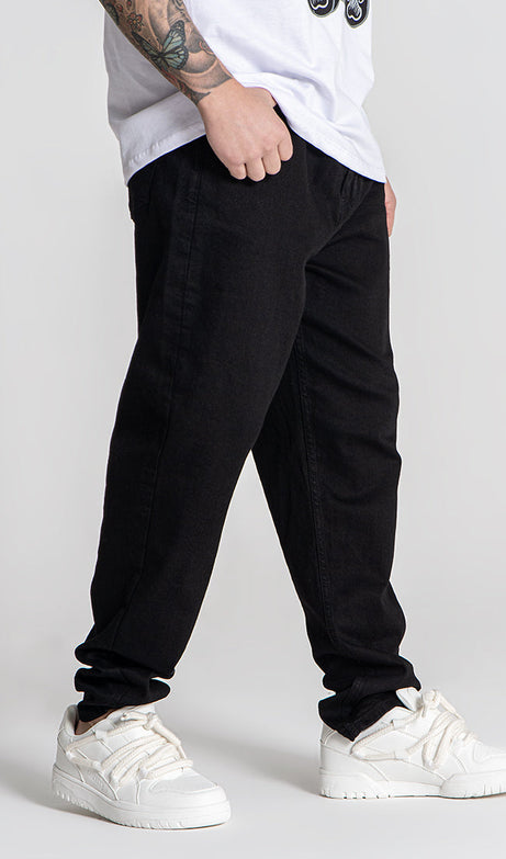Black GK Carrot Jeans