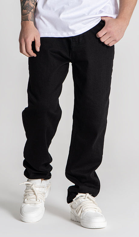 Black GK Carrot Jeans