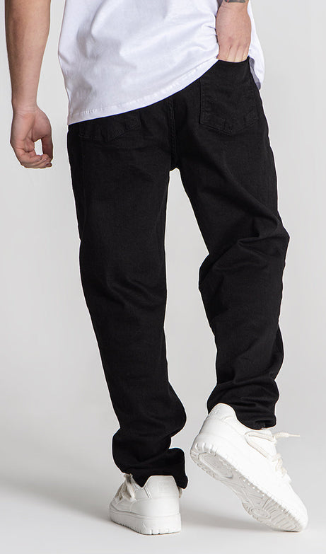 Black GK Carrot Jeans