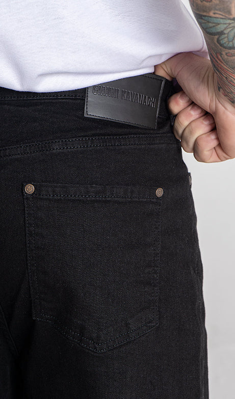 Black GK Carrot Jeans