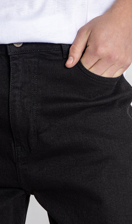 Black GK Carrot Jeans