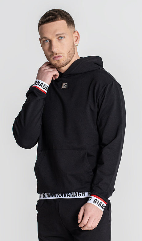 Black Track Hoodie