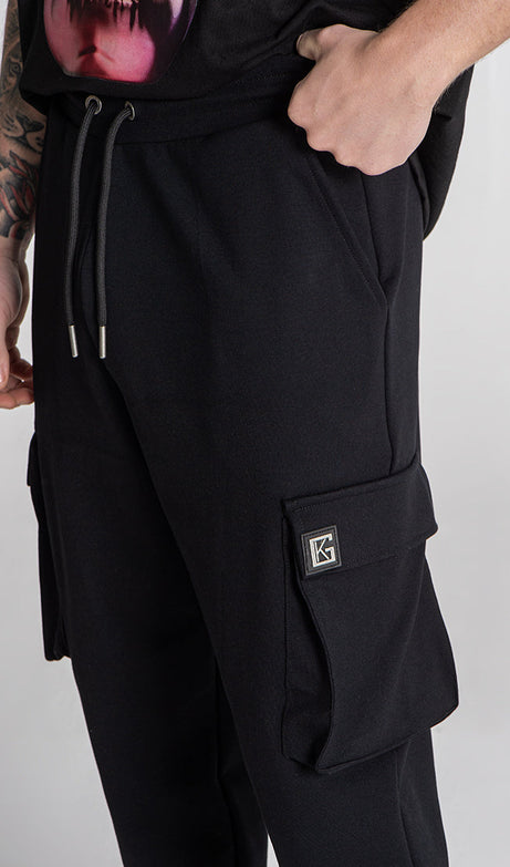 Black iD Cargo Pants