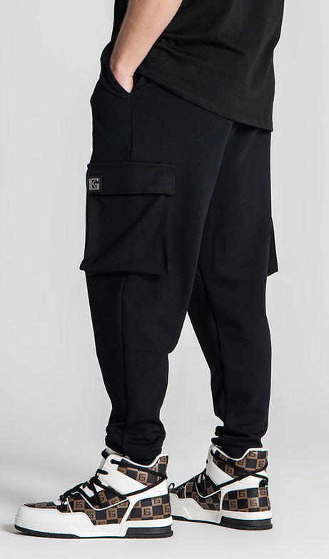 Black iD Cargo Pants