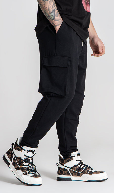 Black iD Cargo Pants