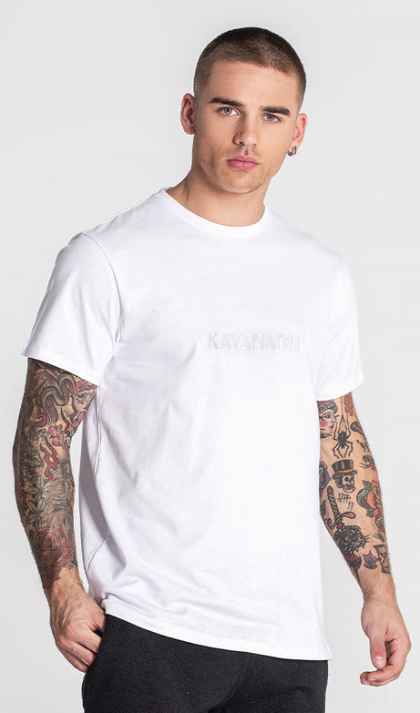 White Cloudy Tee