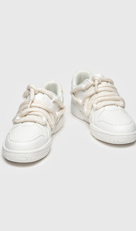 White Chaos Sneakers
