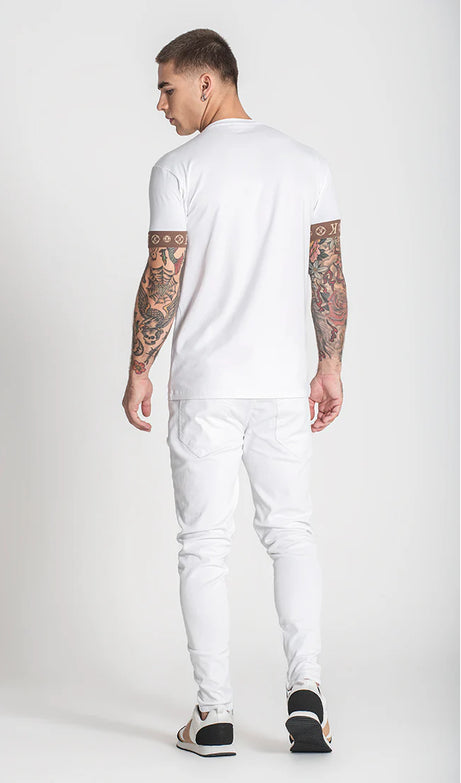 White ChoKo Elastic Tee