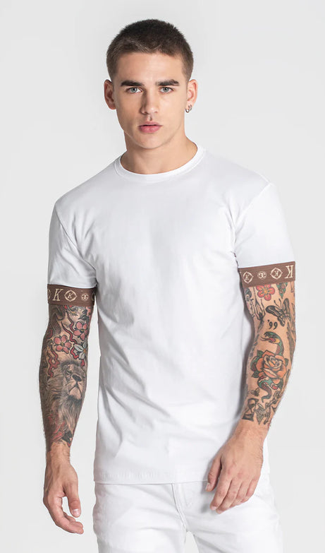 White ChoKo Elastic Tee
