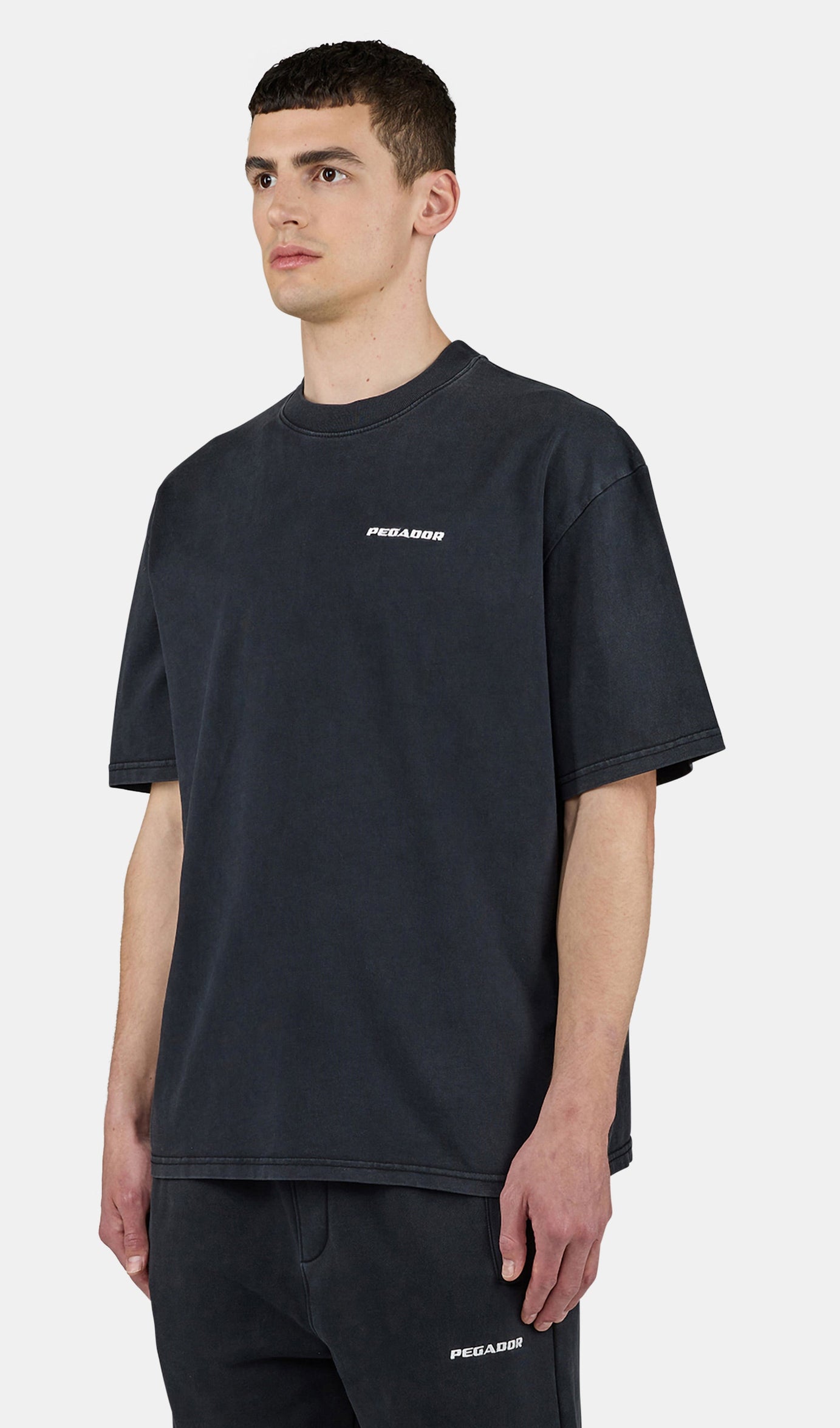 Logo Oversized Tee Black