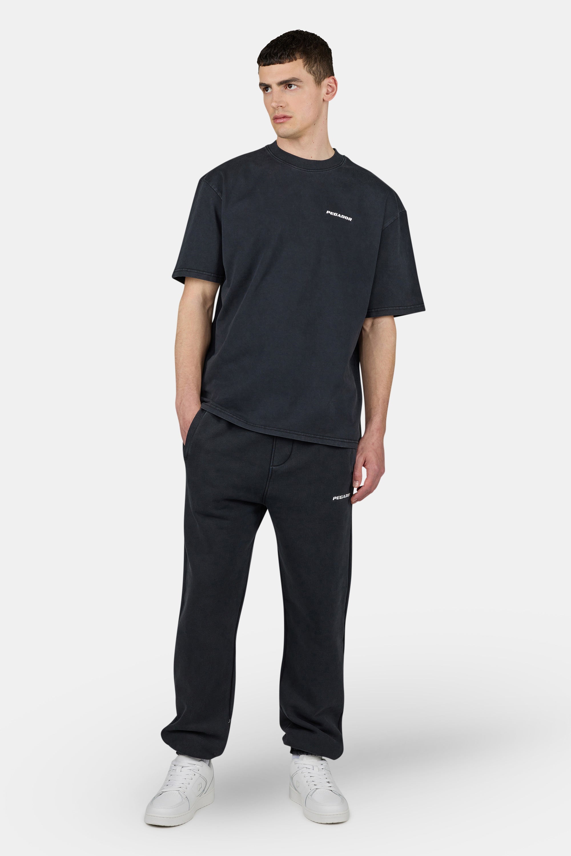 Logo Oversized Tee Black