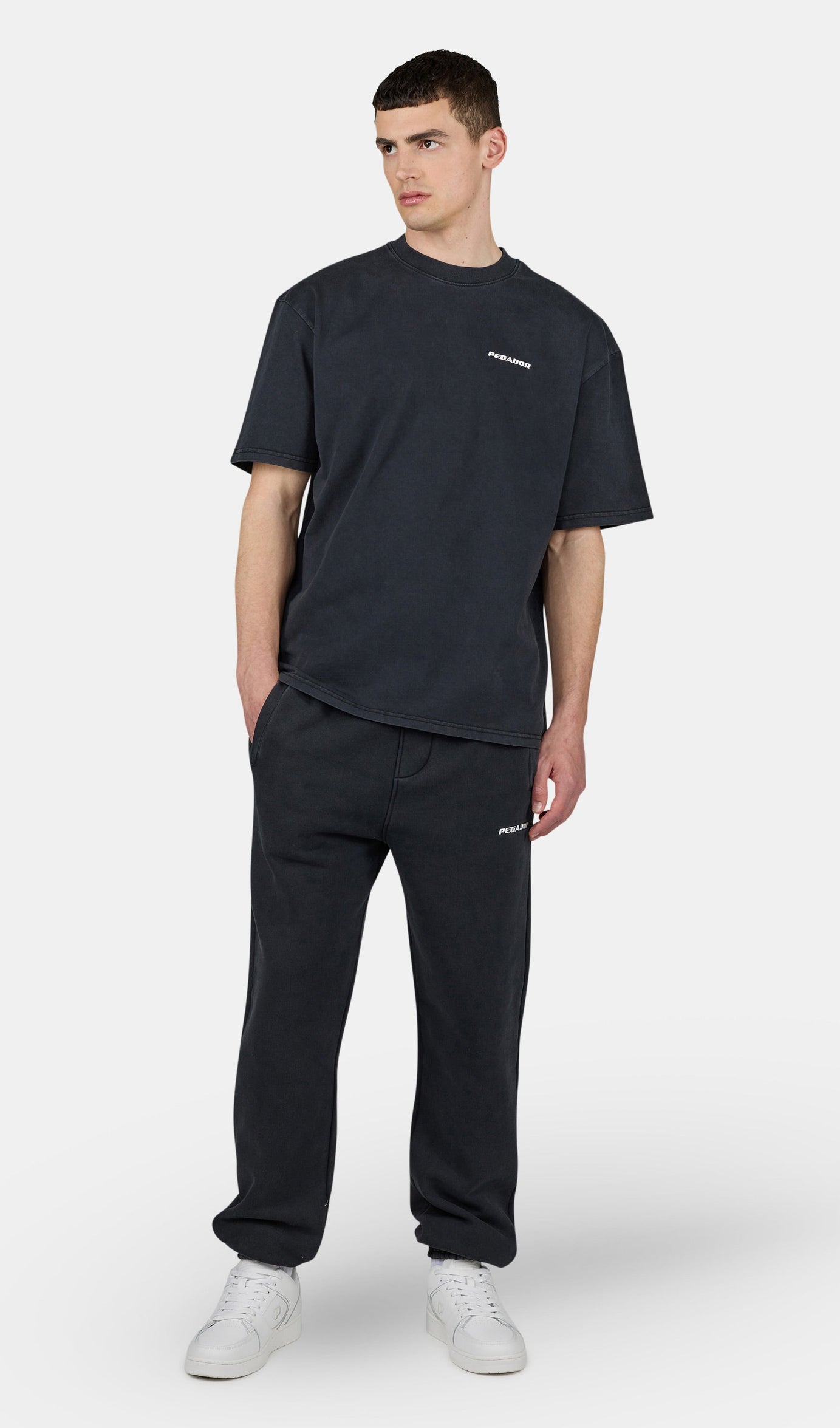 Logo Oversized Tee Black