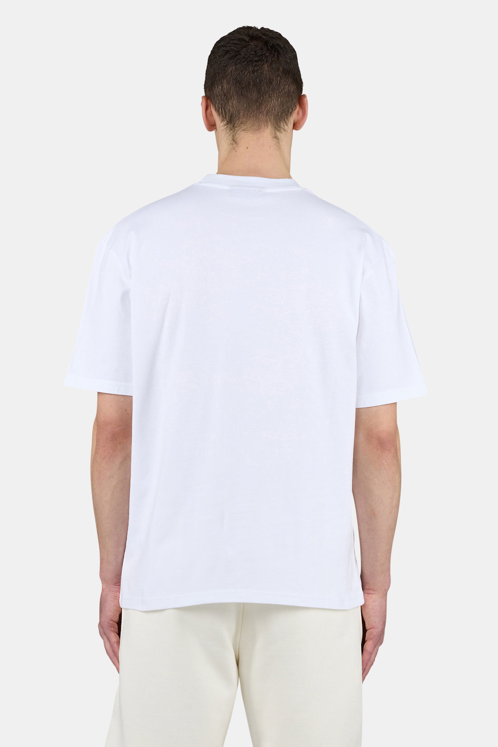 Logo Over Tee White