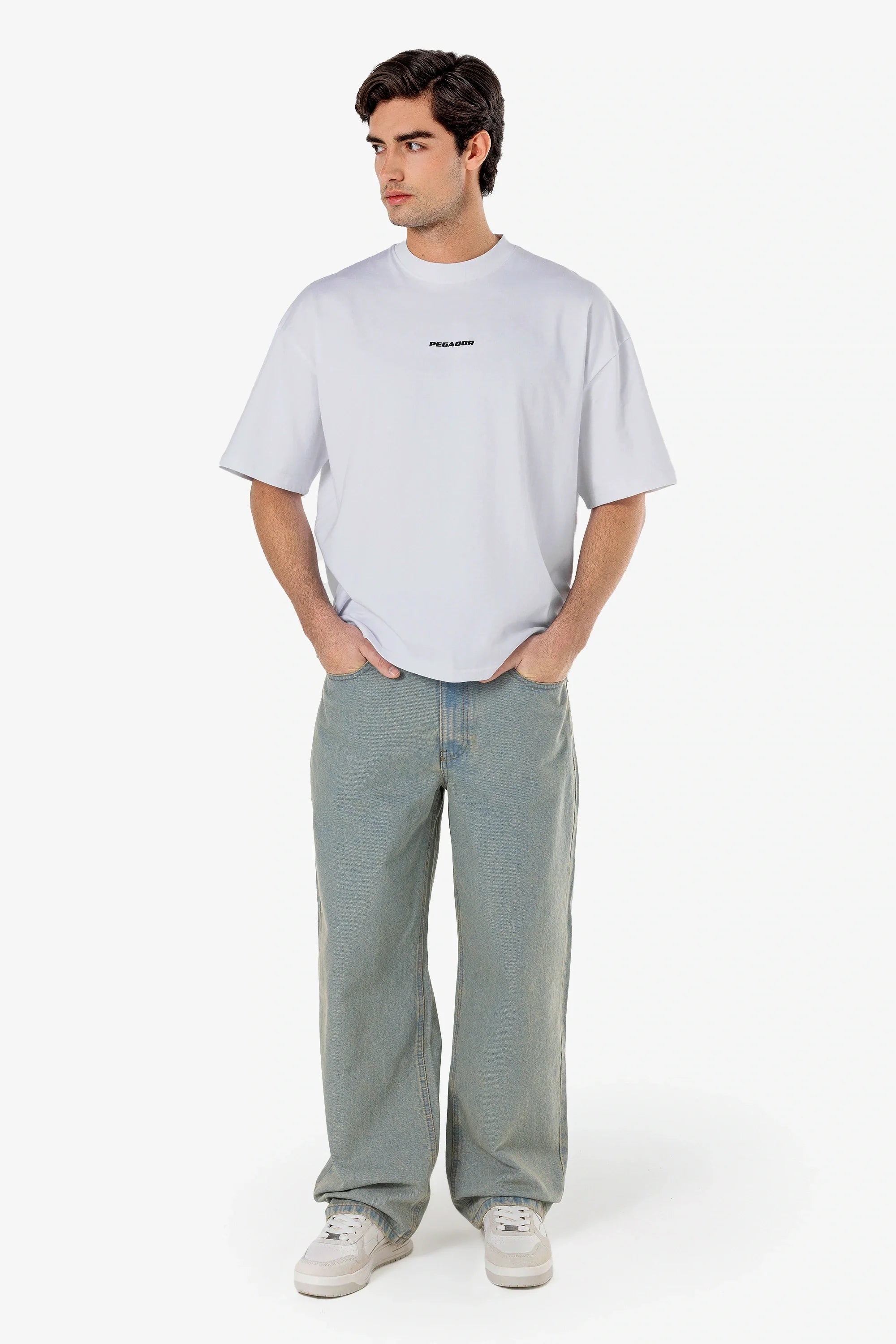 Bece Loose Jeans Washed Vintage Blue