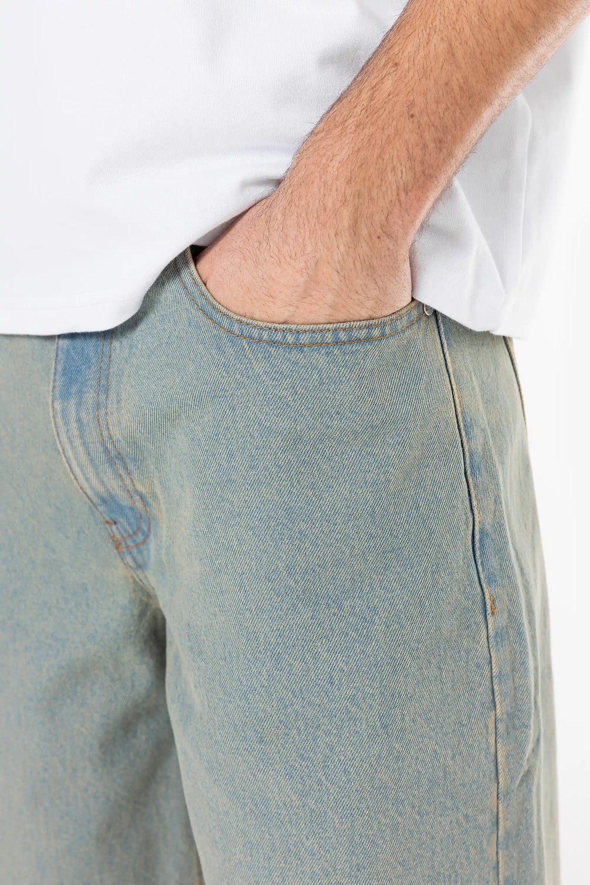 Bece Loose Jeans Washed Vintage Blue