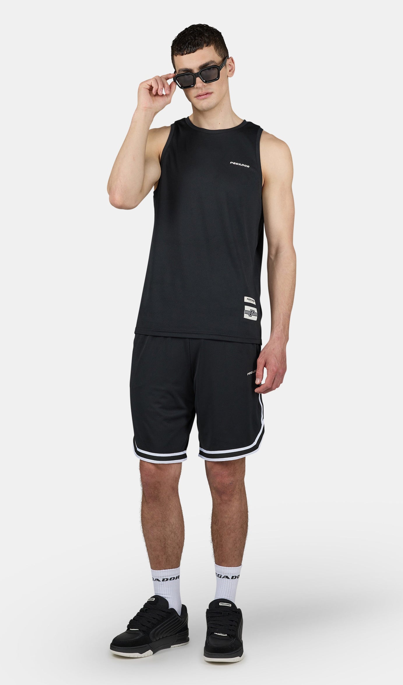 Jaydan Mesh Tanktop Black