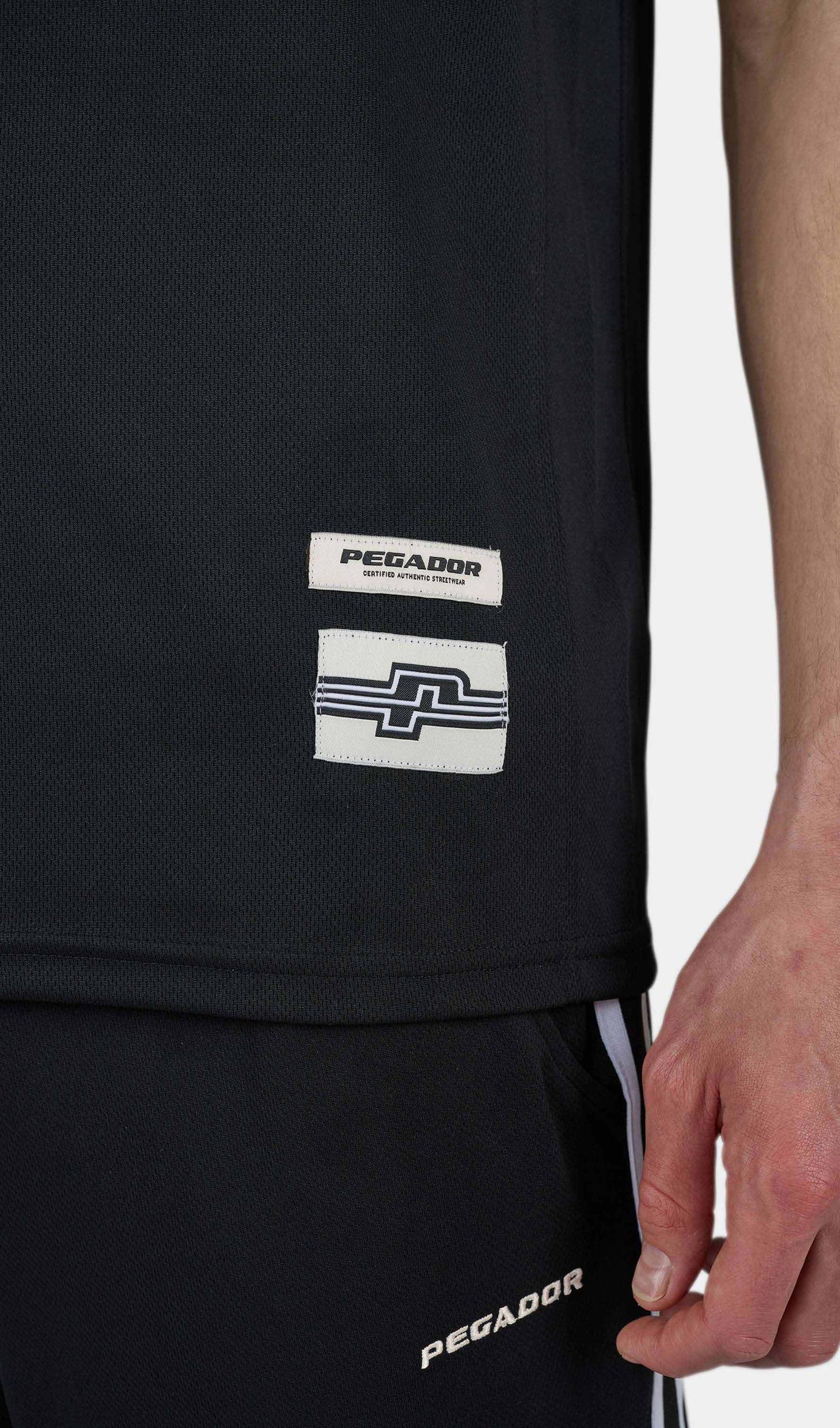 Jaydan Mesh Tanktop Black