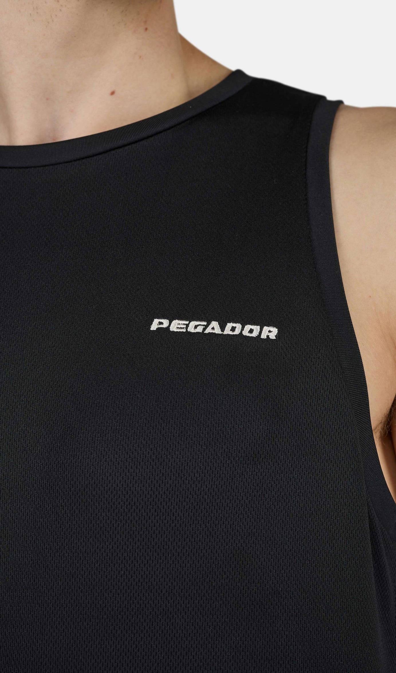 Jaydan Mesh Tanktop Black