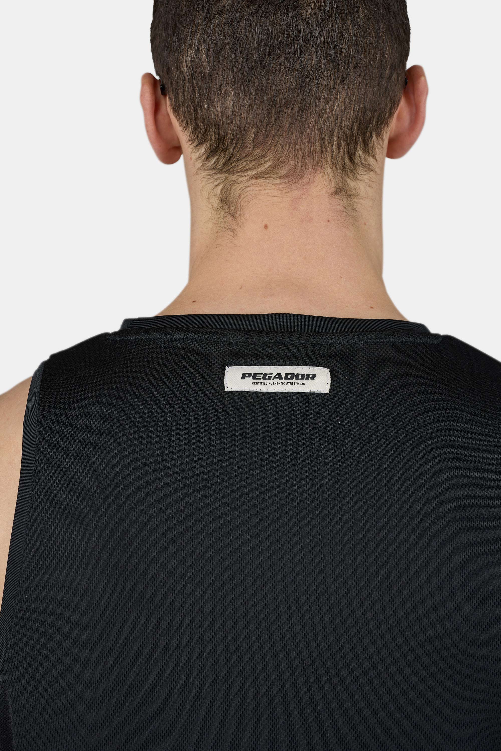 Jaydan Mesh Tanktop Black