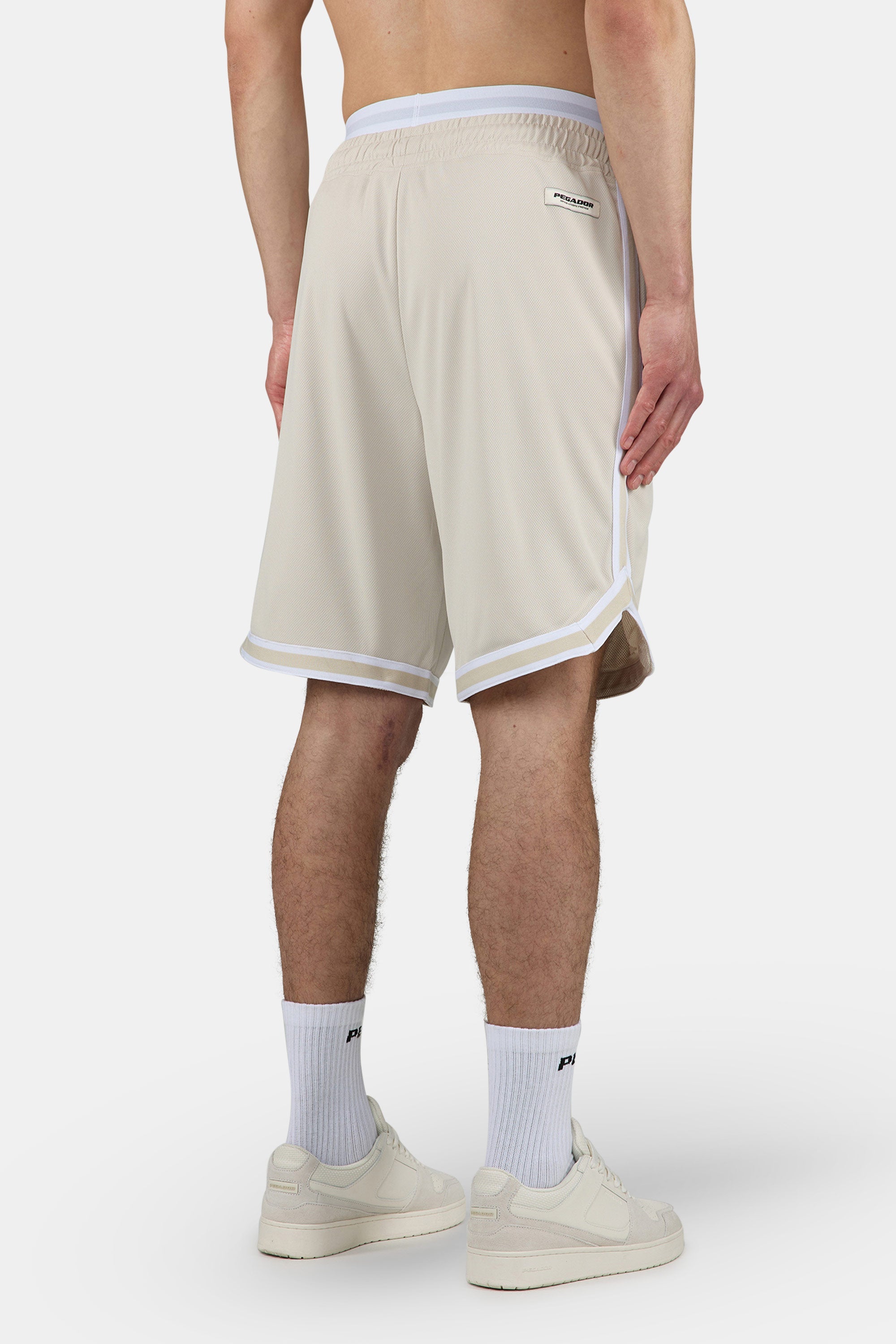 Bavon Basketball Shorts Light Beige
