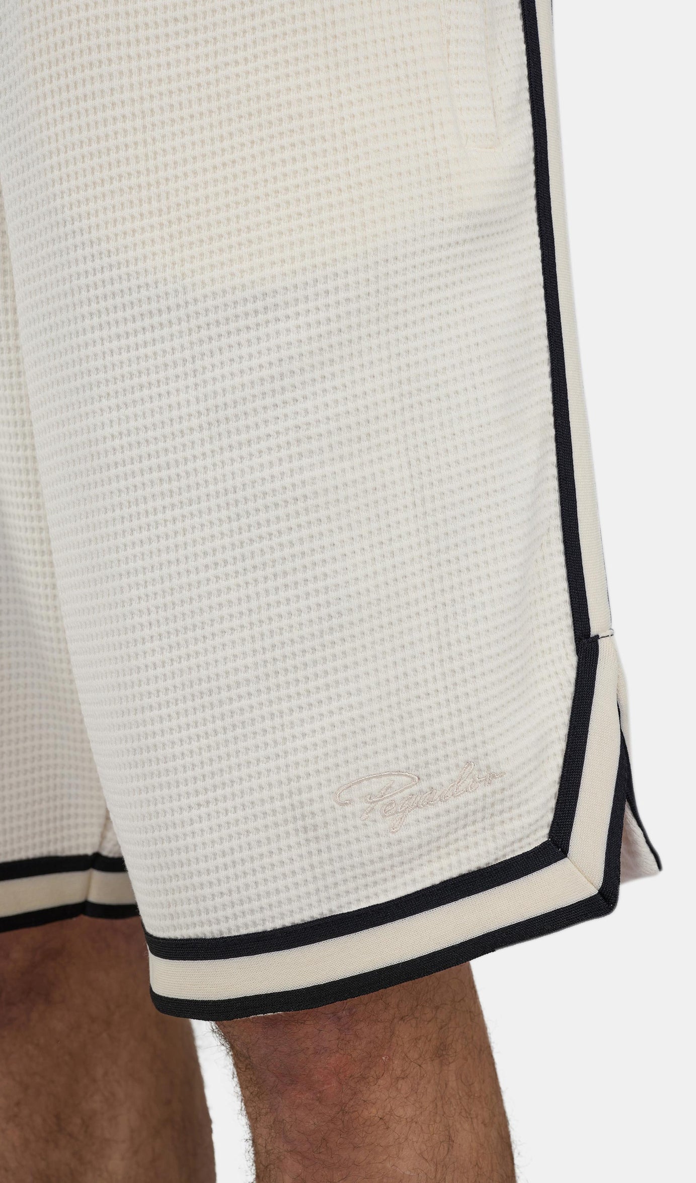 Barkan Waffle Basketball Shorts Washed Unbleached
