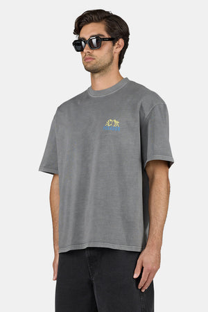 Vanos Oversized Tee Vintage Grey