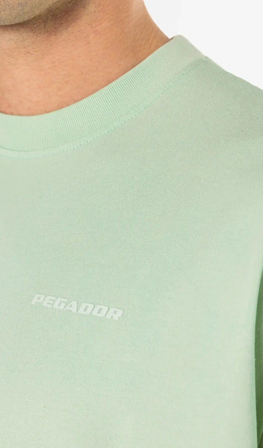 Logo Oversized Tee Washed Matcha Green Gum