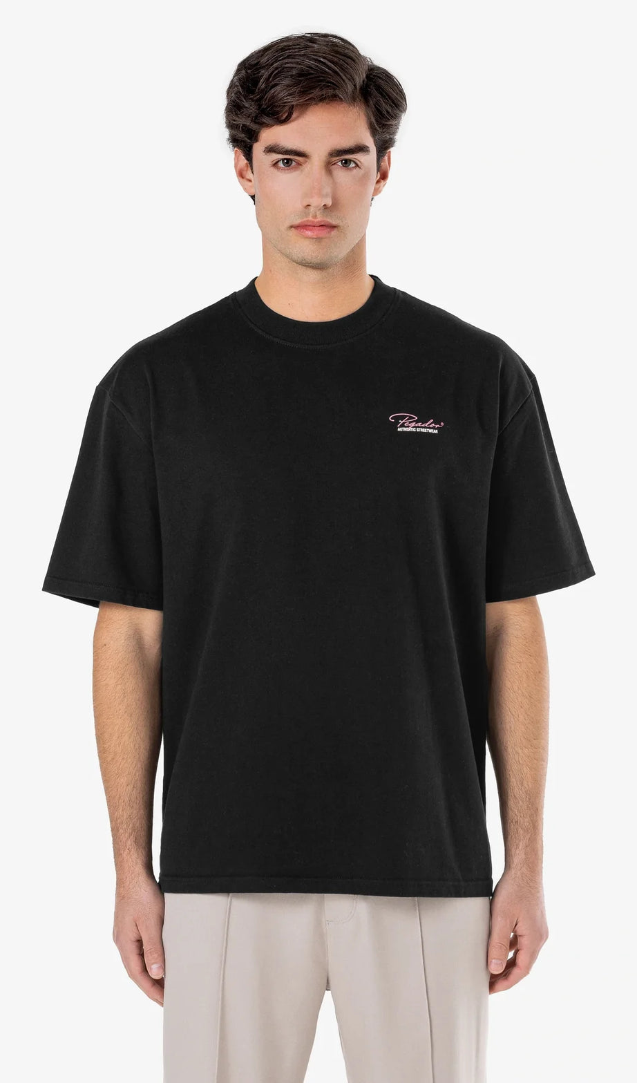 Carillo Oversized Tee Washed Black