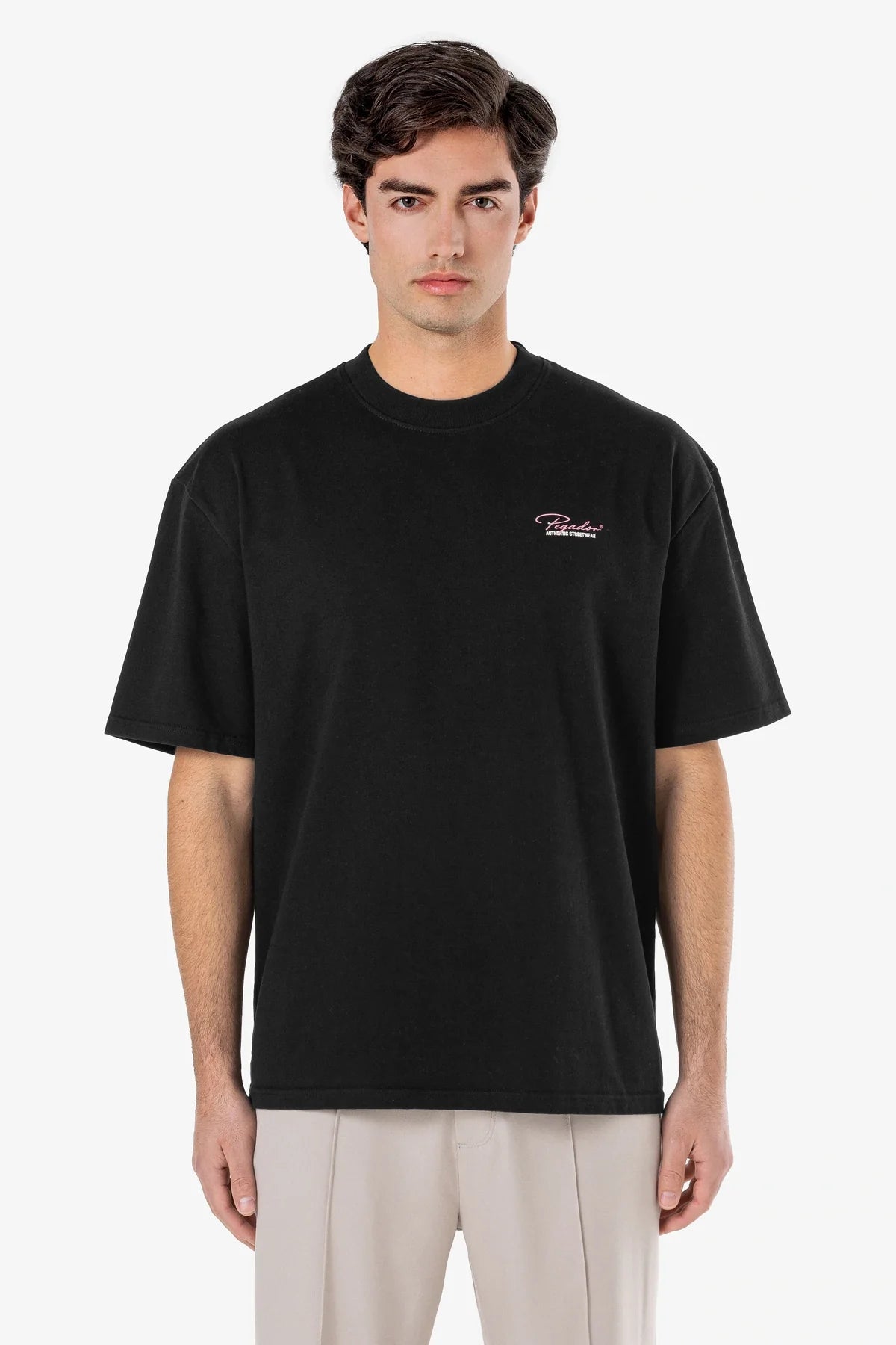 Carillo Oversized Tee Washed Black