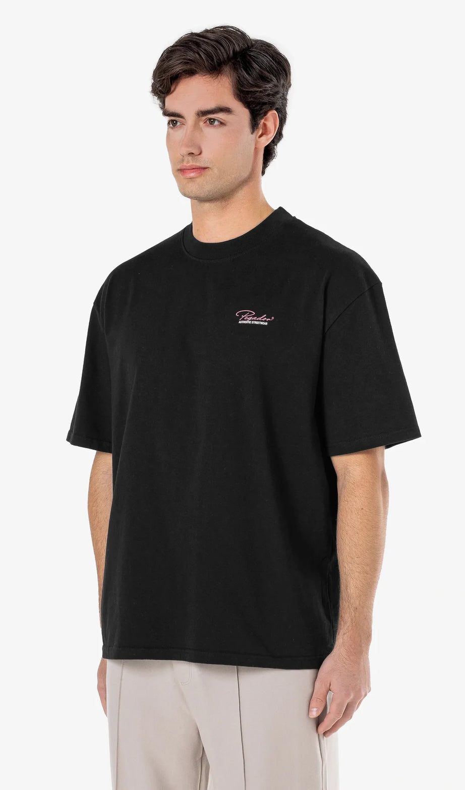 Carillo Oversized Tee Washed Black