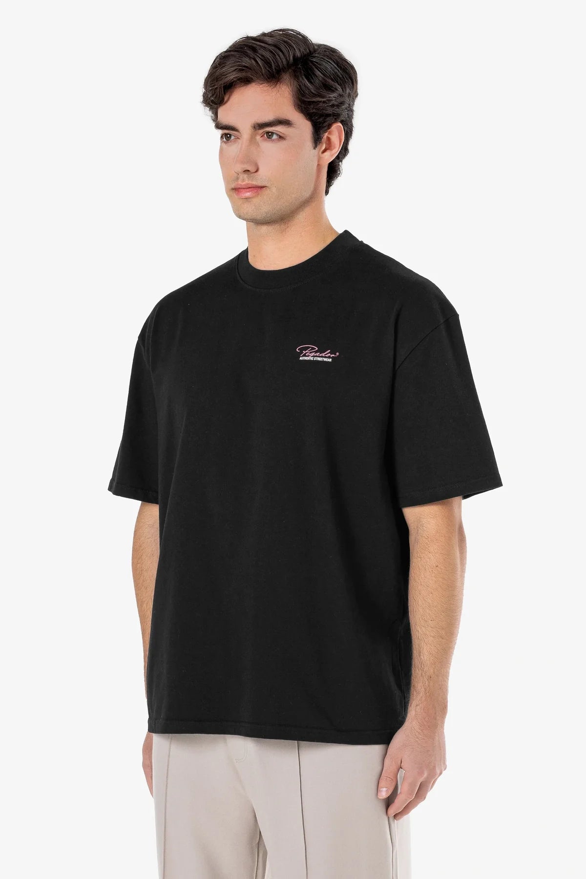 Carillo Oversized Tee Washed Black